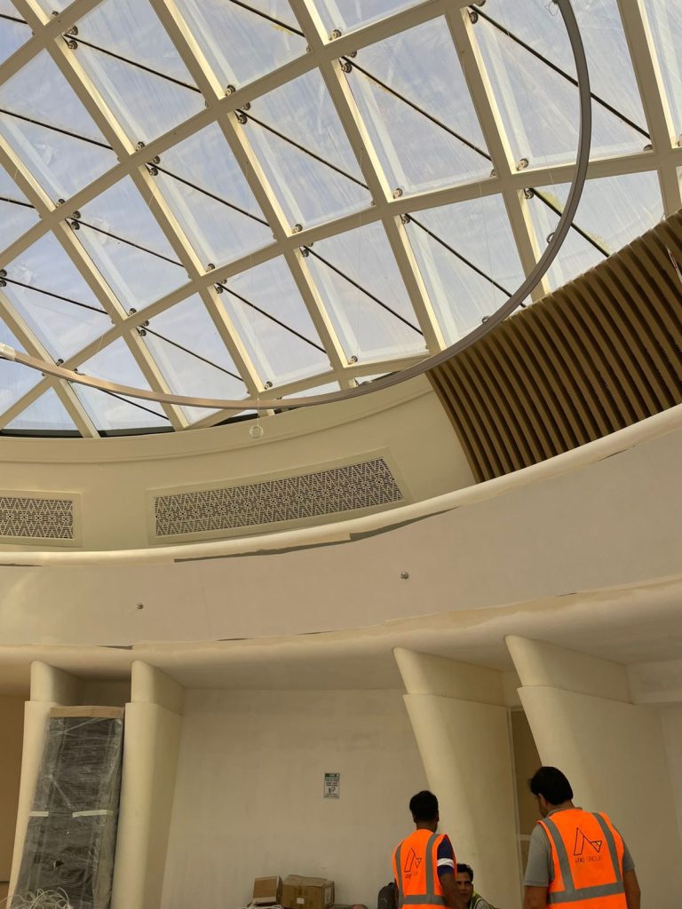 renovation of al ain ruler's representative court